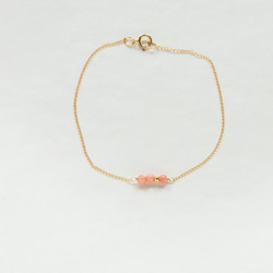 【14kgf】 ui. null bracelet softpink 第4張的照片