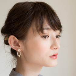 【14kgf】sizuku pierce natural シズク ピアス ナチュラル 1枚目の画像