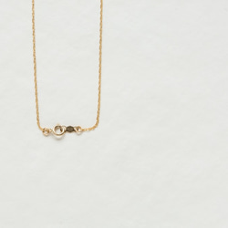 【14kgf】ui. earth necklace gold 第4張的照片