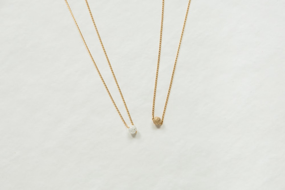 【14kgf】ui. earth necklace gold 第6張的照片
