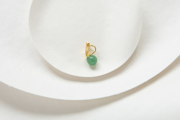 maru earring green 第3張的照片