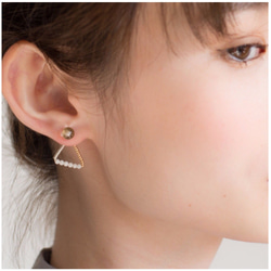 【14kgf】Losso Pierce WHITE ロッソピアス 3枚目の画像