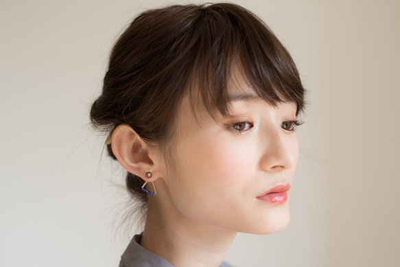 【14kgf】Losso Pierce BLUE ロッソピアス 1枚目の画像