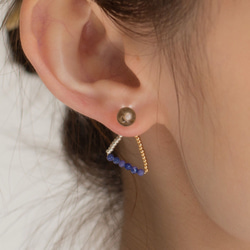 【14kgf】Losso Pierce BLUE ロッソピアス 3枚目の画像