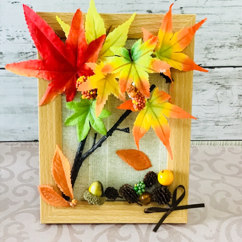 【フォトフレーム】紅葉の写真（A3判約65cmX約50cm。オリジナルフォト） フォトフレーム】紅葉の写真（A3判約65cmX約50cm。オリジナルフォト