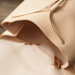 [Kansen-ha] 手工牛皮背包 第6張的照片