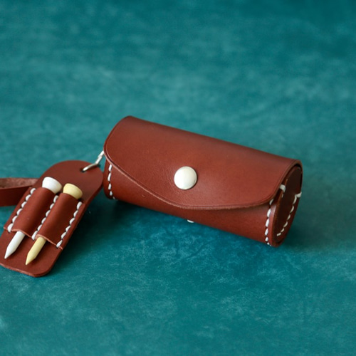 【美品】ゴルフボールケース　MULBERRYマルベリー 1717560206638_b5833b0e-faf5-