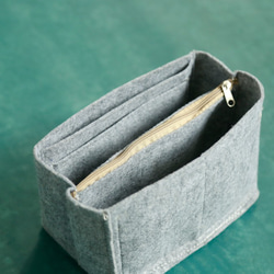 袋中袋：適合中型皮夾的內袋 第2張的照片