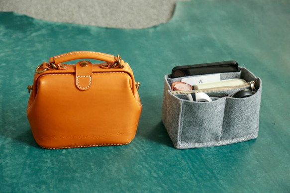 袋中袋：適合中型皮夾的內袋 第4張的照片