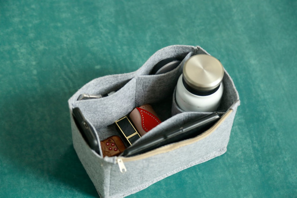 袋中袋，大號內袋，可容納錢包 第1張的照片