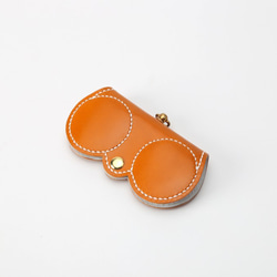 Creema Limited眼鏡盒由貓頭鷹連體皮革眼鏡盒手袋魅力 第8張的照片