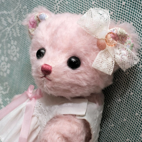 ◇handmade misso◇薔薇の季節に生まれたお姉さんベアちゃん