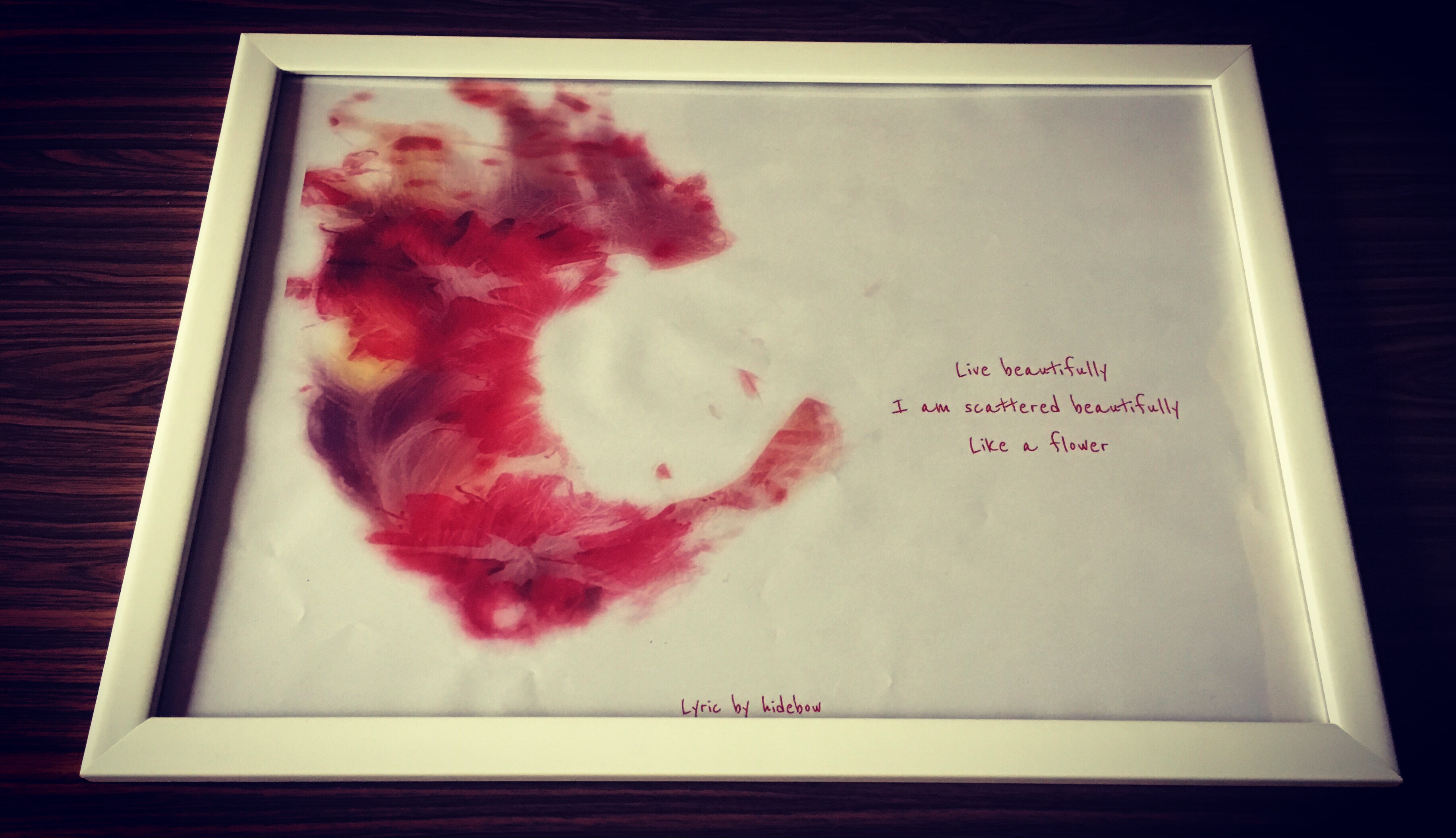 Like a flower by hidebow