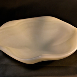 波に洗われた皿 　果物皿　菓子鉢　小物入れ　美しいオニックスの皿　自然石の美しさ 4枚目の画像