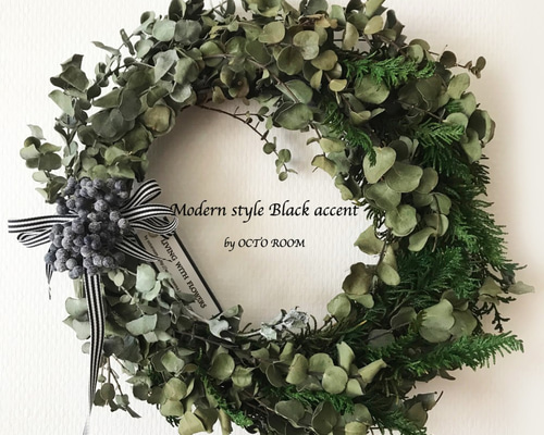 受注制作　ユーカリリース ラムズのユーカリリース L | 花仕事屋 Lambs