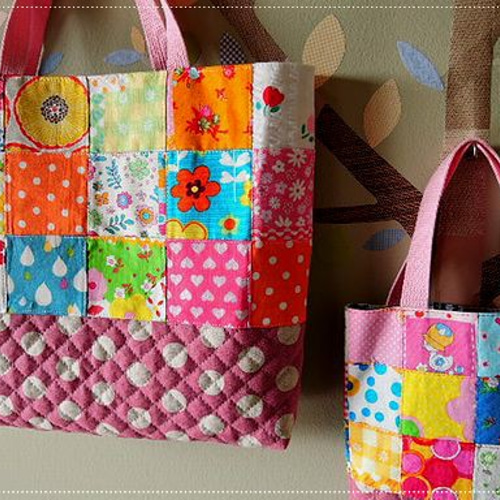 パッチワークレッスンバッグ☆通園セット その他入園グッズ hanako3