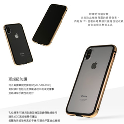 iPhoneXs / X OVERDIGI LimboXダブルマテリアル衝突防止ショックアブソーバーアルミフレーム-ブラック 6枚目の画像