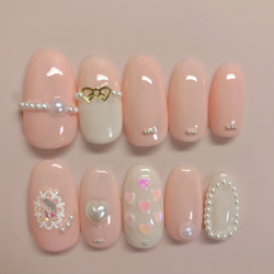 ピンク ネイル ネイルチップ（つけ爪） inq 通販 6038960｜Creema