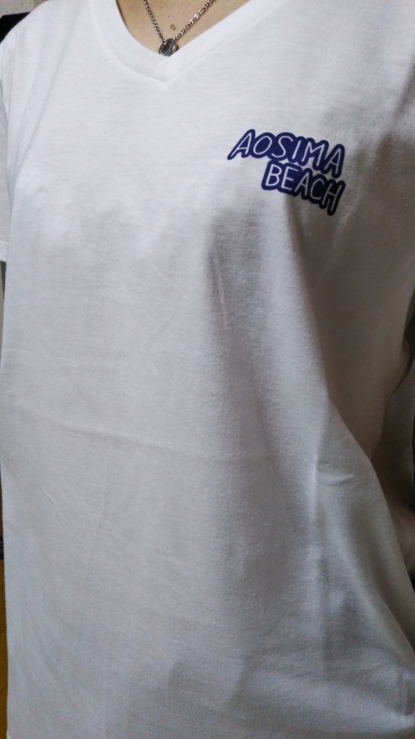 青島ビーチTシャツ 3枚目の画像