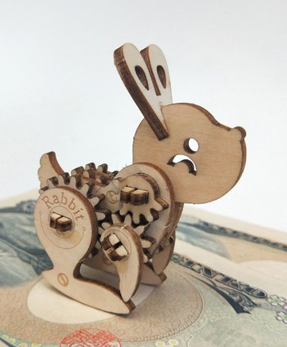 DIY動態木模-兔子、木工手作、最佳送禮小物 第6張的照片