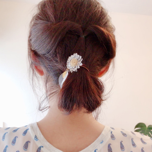 newサンフラワー*ポニーフック ポニーフック・ヘアカフス hato newサンフラワー*ポニーフック ポニーフック・ヘアカフス hato