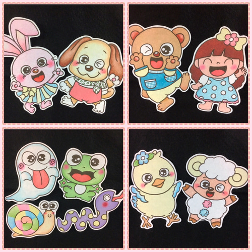 ❤︎あしあとだれの？❤︎ パネルシアター 雑貨・その他 atelier M  