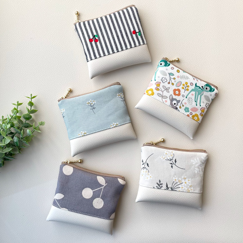 プチギフトにも♡「小さなポーチ」内布付き ミニポーチ ポーチ petit  