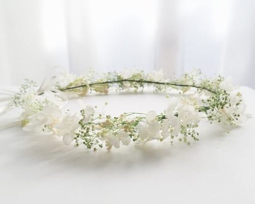 結婚式　アクセサリー　ナチュラル　羊毛フェルト　レース　花冠　ブレスレット 結婚式 アクセサリー ナチュラル 羊毛フェルト レース 花冠