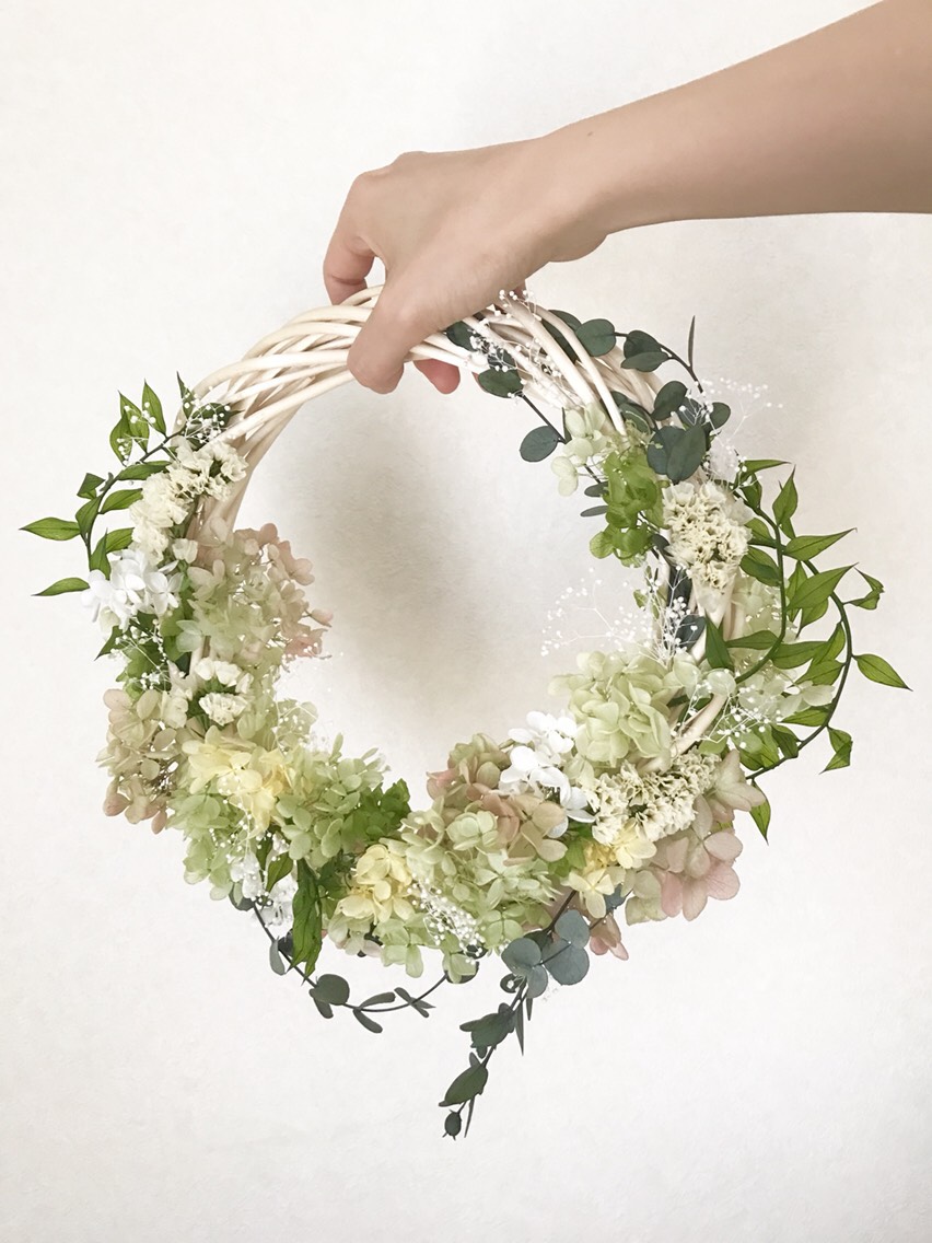 リースブーケ•ガーデングリーン