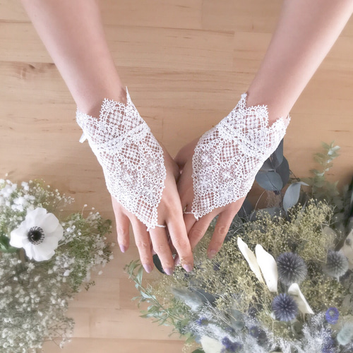 フィンガーレスグローブ•Garden その他オーダーメイド alizée