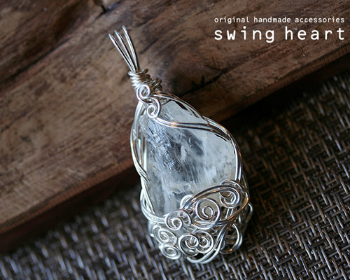 ペタライトワイヤーペンダントトップ5 ネックレス・ペンダント SWING