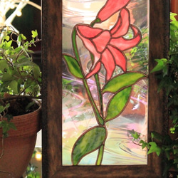 ステンドグラスパネル【カサブランカ】 ステンドグラス パネル【カサブランカ】 その他インテリア雑貨