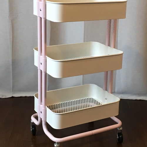 限定セール❗【新品未開封+オマケ】IKEA　イケア　ロースコグ　ワゴン　ホワイト RÅSKOG ロースコグ ワゴン, ホワイト, 28x38x61 cm - IKEA