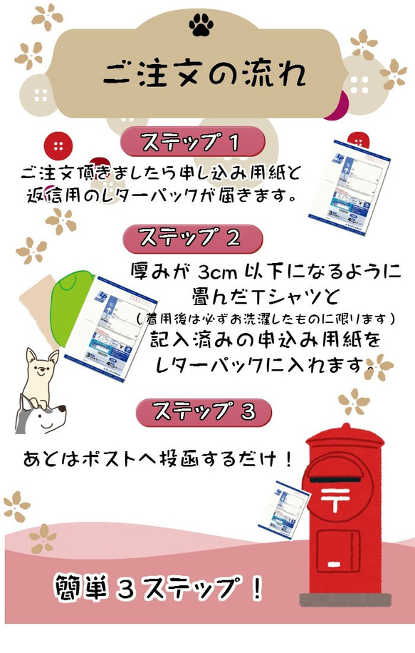 Tシャツリメイクでドッグウェア製作 5枚目の画像