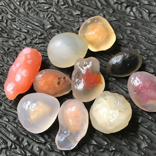 ゴビ石瑪瑙原石凝皮飴芯12個 ゴビ石瑪瑙原石凝皮飴芯12個