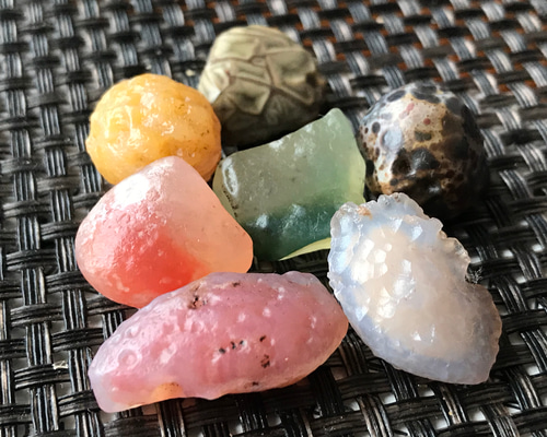 ゴビ石−517 ゴビ瑪瑙 原石セット 天然石 KIKI 通販 11386927｜Creema