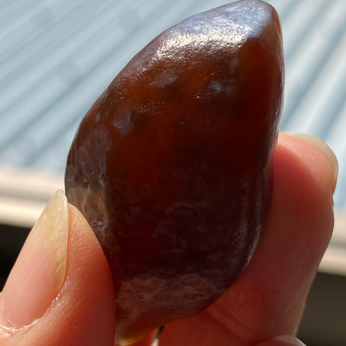 ゴビ石−528 ゴビ瑪瑙　原石　ヒョウ柄　激レア　琥珀色 ゴビ石−528 ゴビ瑪瑙 原石 ヒョウ柄 激レア その他置物 KIKI