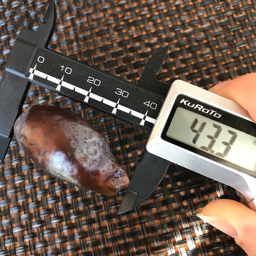 ゴビ石−528 ゴビ瑪瑙　原石　ヒョウ柄　激レア　琥珀色 ゴビ石−528 ゴビ瑪瑙 原石 ヒョウ柄 激レア その他置物 KIKI