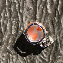 ゴビ石−762 ゴビ瑪瑙　ルース　ペンダントトップ　水玉模様 8枚目の画像