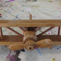 木のおもちゃ　飛行機1号 2枚目の画像