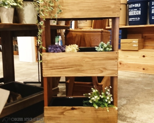 木製シェルフ　ウッドプランター　木製3段　sana--sana.g-1206様 木製シェルフ ウッドプランター 木製3段 sana--sana.g-1206様 【公式通販】