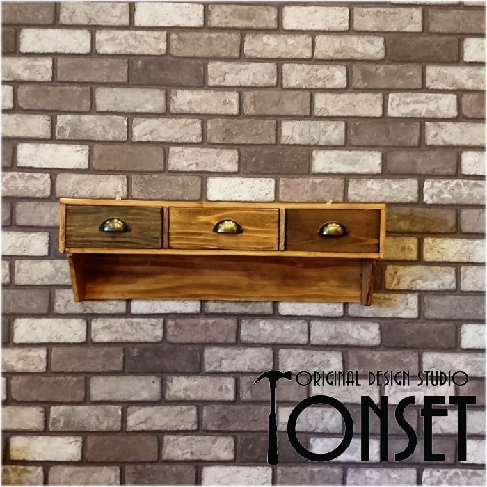 3BOXウォールラック オークcol.