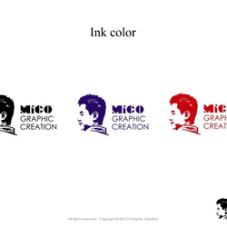 MICOグラフィック印刷原稿チェックスタンプ、デザイナーグレース、原稿アーティファクト 9枚目の画像