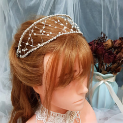 古典髮帶髮箍新娘頭飾飾品 第2張的照片