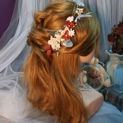 手工花花環髮帶新娘頭飾飾品 第2張的照片