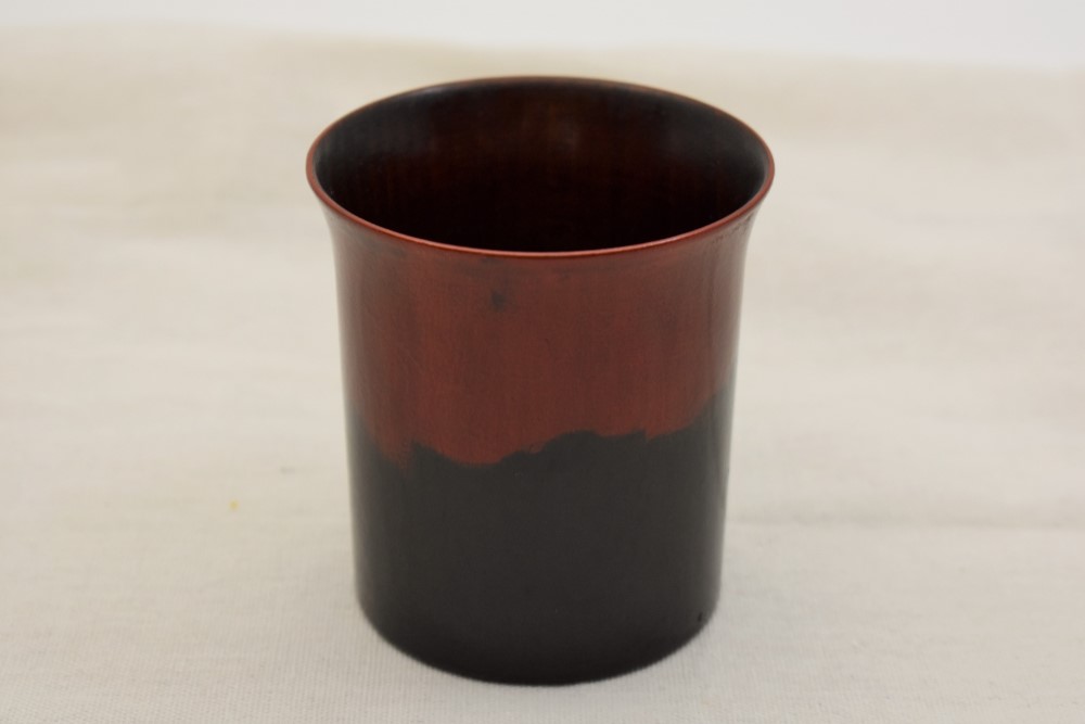 カップ　朱黒漆溜塗 12,950円