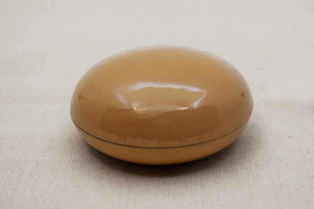 香合  白漆黒漆