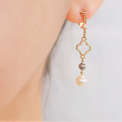 クローバー イヤリング・ノンホールピアス の人気通販｜Creema