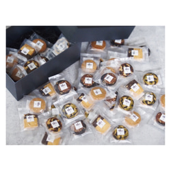 ⧉ 個包装　クッキーアソート【ギフトボックス（L）タイプ】 48個入り 持ち運び用の手提げ付き ⧉ 3枚目の画像