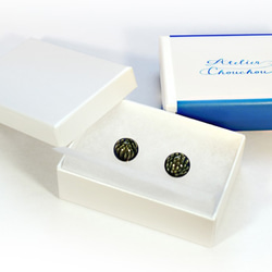 ami earrings　<blue> 5枚目の画像